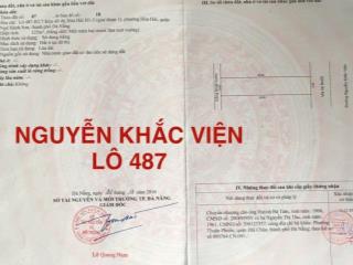 13,5 tỷ/125m2.Bán nhanh Nguyễn Khắc Viện rẻ nhất Biển Sơn Thuỷ,Gần Lưu Văn Lang