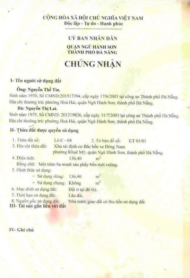 16 tỷ.Nhà 2 tấm, 2 mặt tiền đường Nguyễn Xiển,sát Phường Ngũ Hành Sơn,Bãi tắm Sơn Thủy.