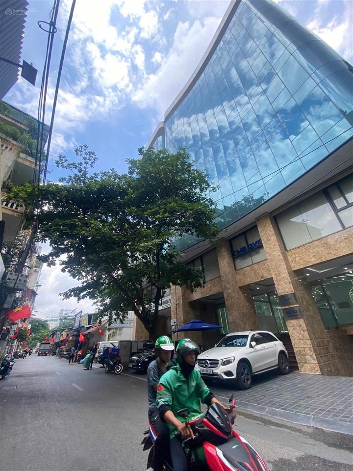 Tòa nhà văn phòng, 10 tầng lô góc mặt phố vip, trung hòa, vị trí vàng cho thuê dòng tiền khủng