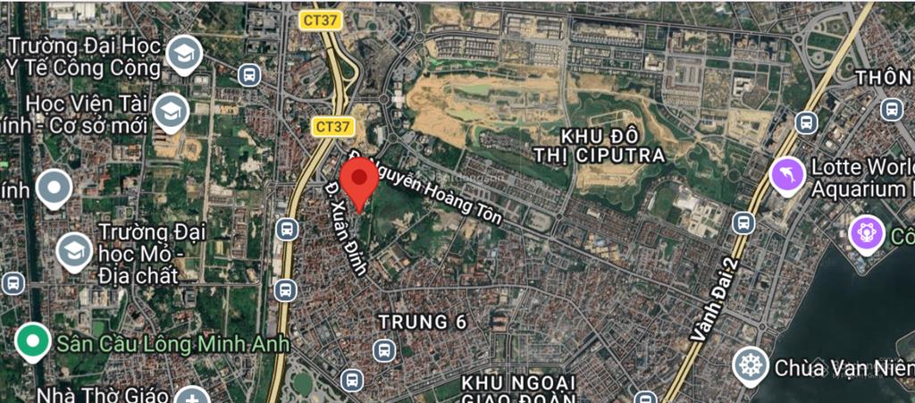 Hàng đẹp xuân đỉnh mặt tiền rộng 30m ra mặt phố xây chdv cực hợp