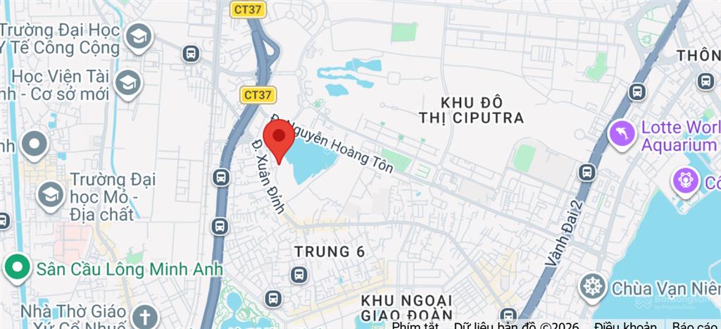Hàng đẹp xuân đỉnh mặt tiền rộng 30m ra mặt phố xây chdv cực hợp