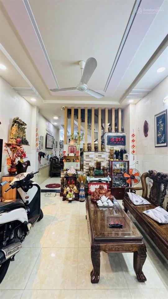 Nhà đẹp hẻm ôtô ở vườn lài khu chợ vải phú thọ hoà 418m 2 lầu sân trước sau hoàn công đủ 7.2ty