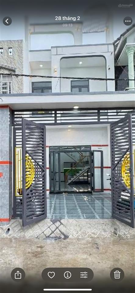 Bán. căn nhà. một /. ra đường nguyễn thị định. dt 53m. 2 tầng 4pn 2wc. chủ nhiệt bán gấp