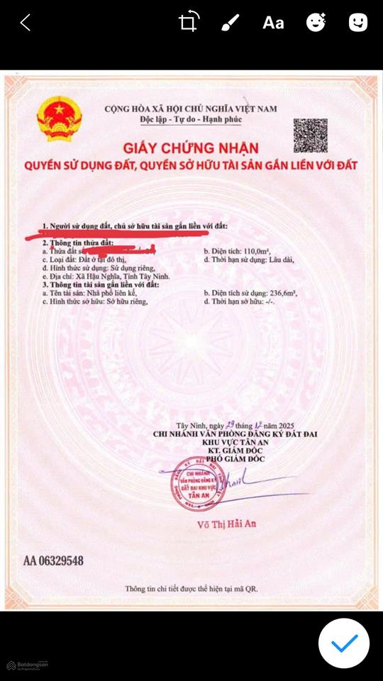 Bán gấp nhà hoàn thiện hậu nghĩa tây ninh 5x22m mặt tiền 3 tháng 2. sổ hồng, giá 7.5 tỷ, 0987 131 ***