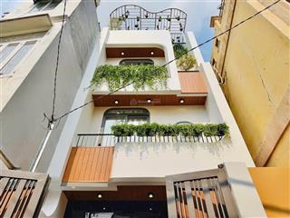 Nhà mới siêu đẹp ngay nguyễn văn công, di chuyển sân bay tsn 5 phút. giá chỉ 7,3 tỷ