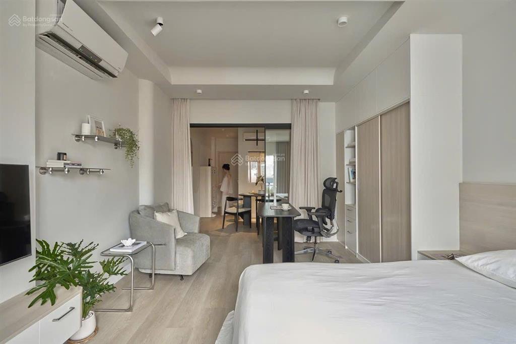 Căn hộ studio/1pn tone đen trắng tối giản sang trọng  full nội thất ngay trung tâm thảo điền