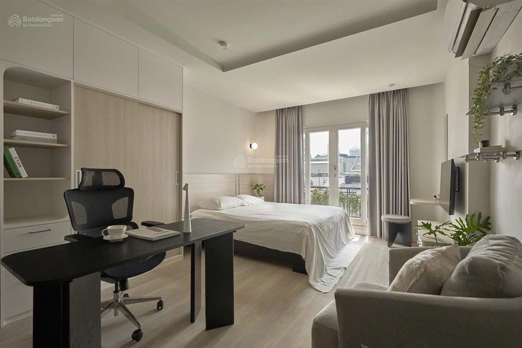 Căn hộ studio/1pn tone đen trắng tối giản sang trọng  full nội thất ngay trung tâm thảo điền