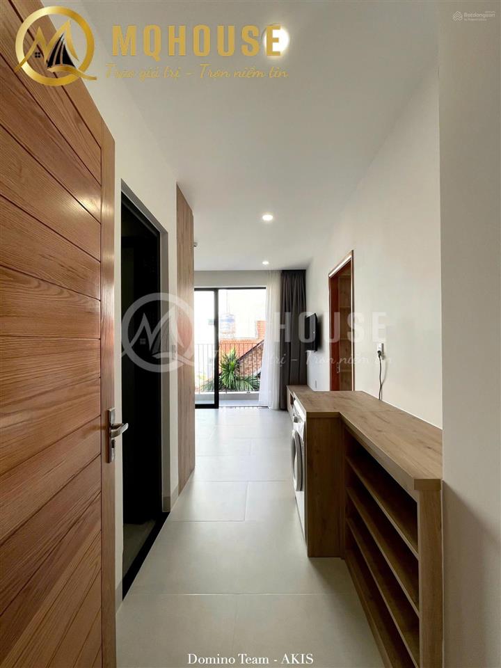 Căn hộ studio/1pn ban công lộng gió thoáng mát full nội thất mới toanh tại quận 2 đầy đủ tiện nghi