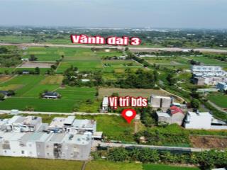 Nguồn f0 chỉ 2 tỷ 150 triệu  sở hữu ngay lô đất đường thông  kdc đông đúc rẻ nhất khu bình mỹ