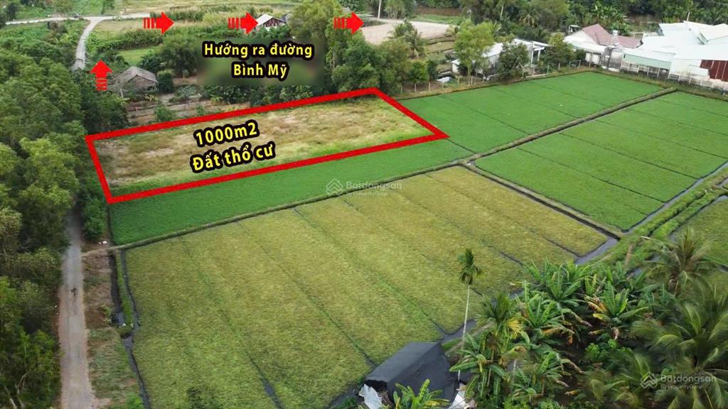 Bán đất đẹp tại đường bình mỹ, xã bình mỹ, củ chi, hồ chí minh, 10,5 triệu / m2, 929 m2