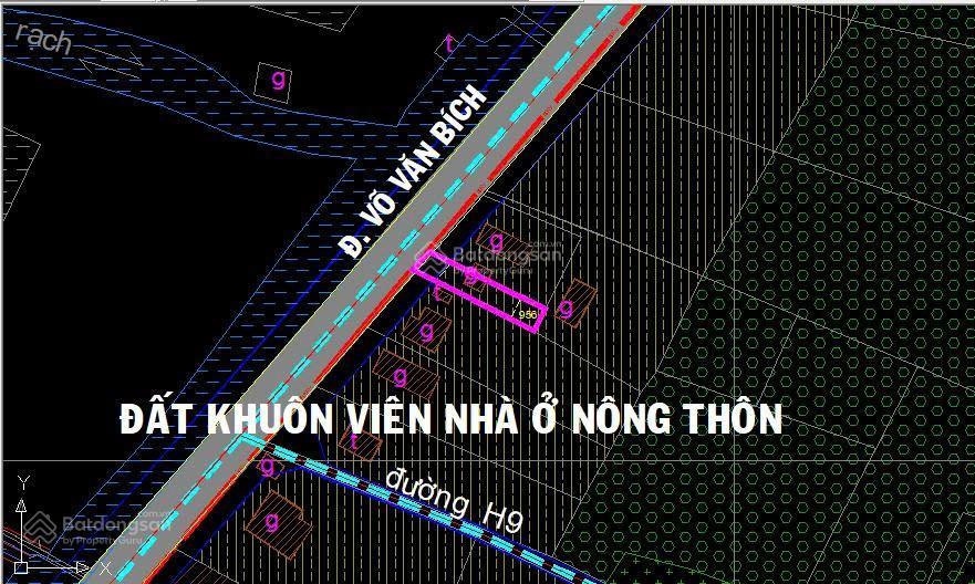 Bán đất mặt tiền đường võ văn bích, 3,5 tỷ thương lượng , 158 m2 full thổ cư