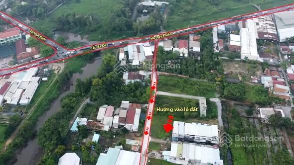 Lô đất nền mặt tiền kênh rạch dứa , gần chợ bình mỹ 140m2.