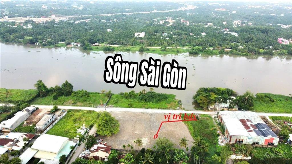Bán đất mặt tiền sông sài gòn, 520m2, gần full thổ cư