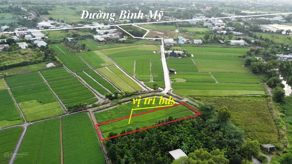 Bán đất tại bình mỹ, củ chi, hcm, giá 7,5 tỷ, diện tích 700m2, nhiều tiện ích đẹp