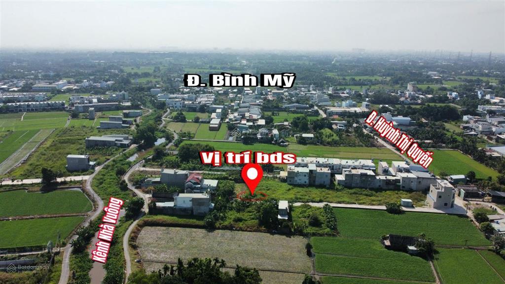 Nguồn f0 chỉ 2 tỷ 150 triệu  sở hữu ngay lô đất đường thông  kdc đông đúc rẻ nhất khu bình mỹ