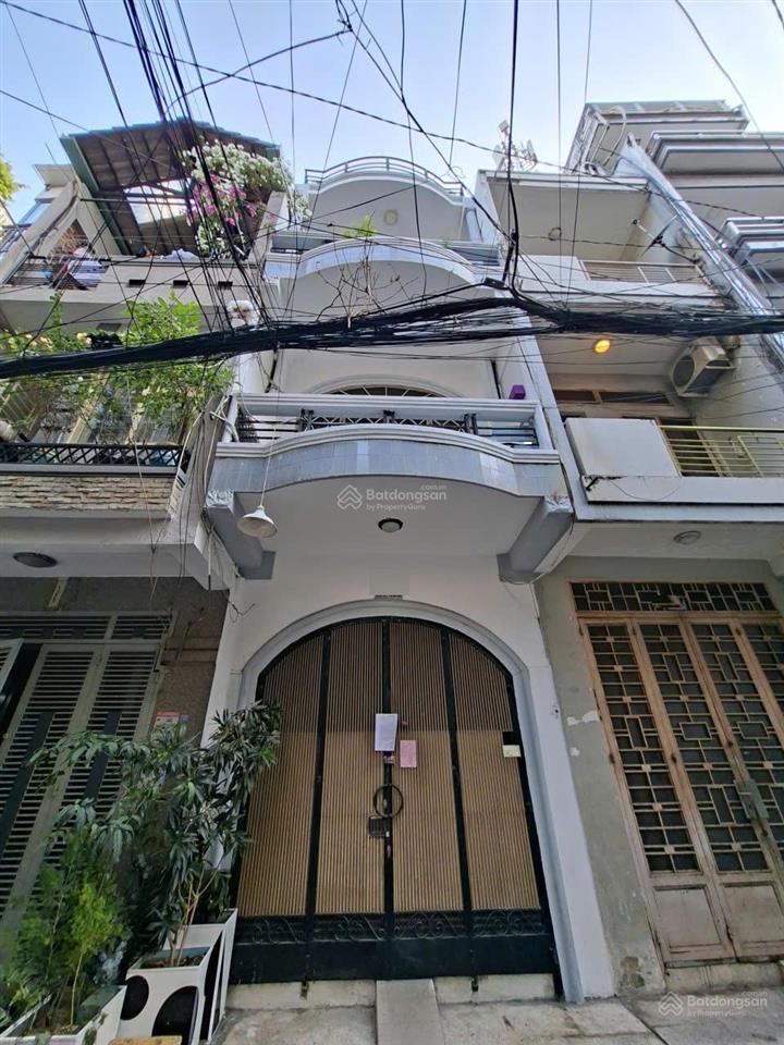 Bán nhà hẻm đẹp 3 tháng 2 quận 103.2x14m 4 tầng hẻm thông. giá 9.8 tỷ