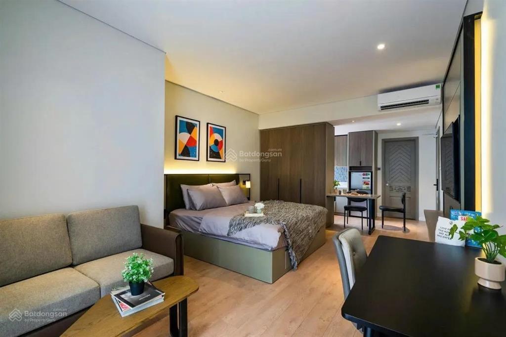 Căn hộ 35m2 ban công xinh xinh, tách bếp sau lưng chung cư hà đô  quận 10
