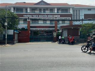 Bán mặt tiền huỳnh tấn phát ngang khủng 7m . nhà mới xây 3 tầng cạnh trường học nguyễn bỉnh khiêm