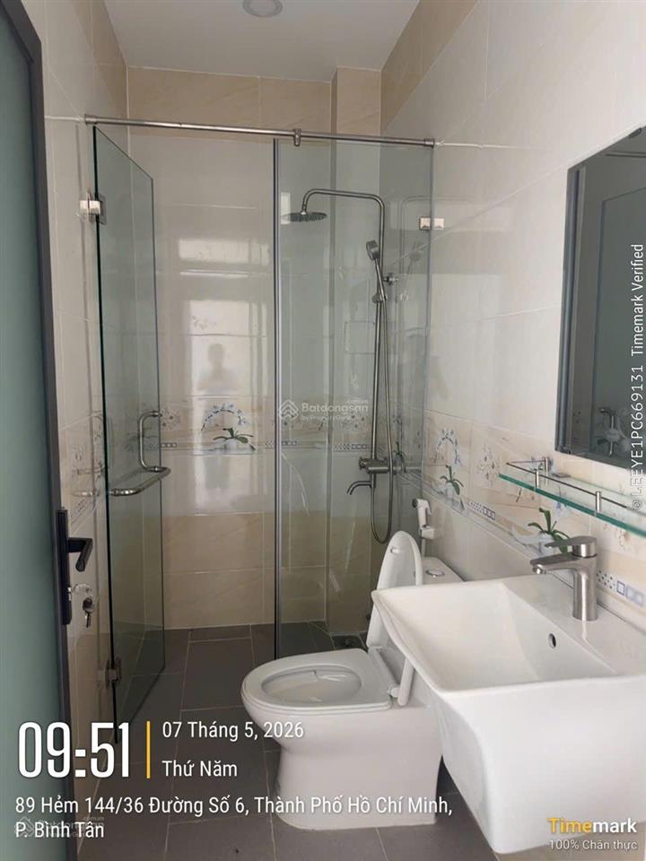 Nhà 5 4pm,5wc ,khu dân cư đồng bộ , hẻm xe hơi