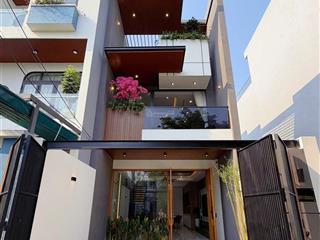 Bán nhà phố 3 tầng mới 100% hoà xuân hiện đại
