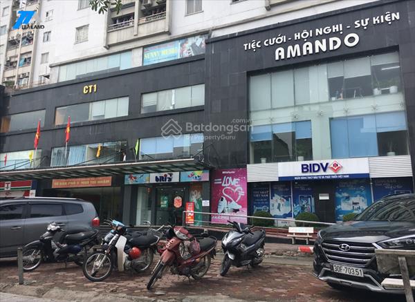 Chính chủ gửi bán sàn thương mại 483m² tòa ct1 ngô thị nhậm doanh thu 960 triệu/năm giá 25 tỷ