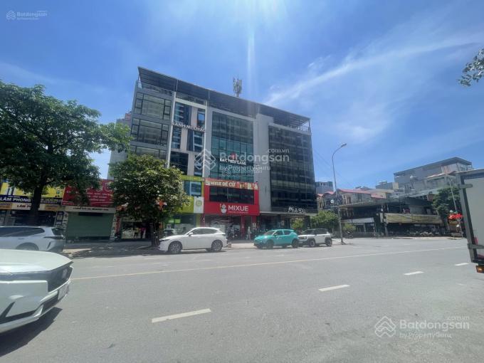 Hàng hiếm bán nhà mp thành trung dtich 81m2/ mặt tiền 8m xây 6 tầng đang cho thuê 67tr/ tháng