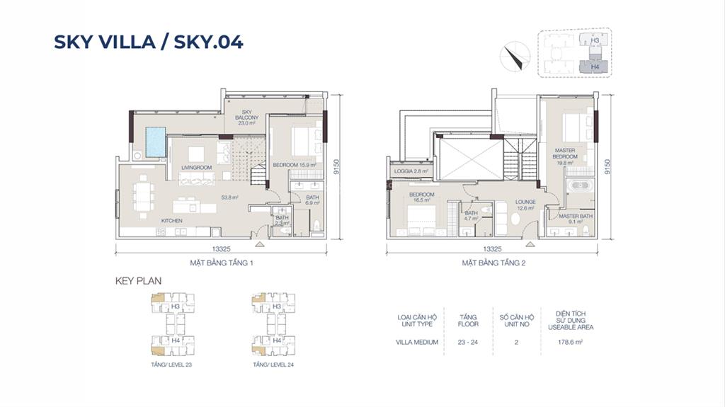 Hue heritage  chỉ từ 6,x tỷ sở hữu căn skyvilla 120279m2 | 34pn + hồ bơi riêng | sổ hồng lâu dài
