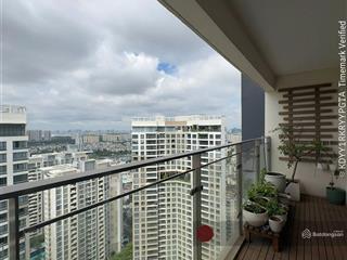Hình chụp ban công thật | 3 phòng ngủ tháp thương mại | view hồ bơi nội khu | dt 136m² | giá 24 tỷ