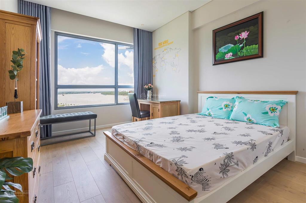 View và hình căn hộ thực tế | 2 phòng ngủ | view trực diện sông ko che | giá 27 tr/th
