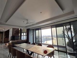 Hình ảnh thật (đính kèm) | sky villa 4 phòng ngủ view sông | full mới | giá 150 triệu/th