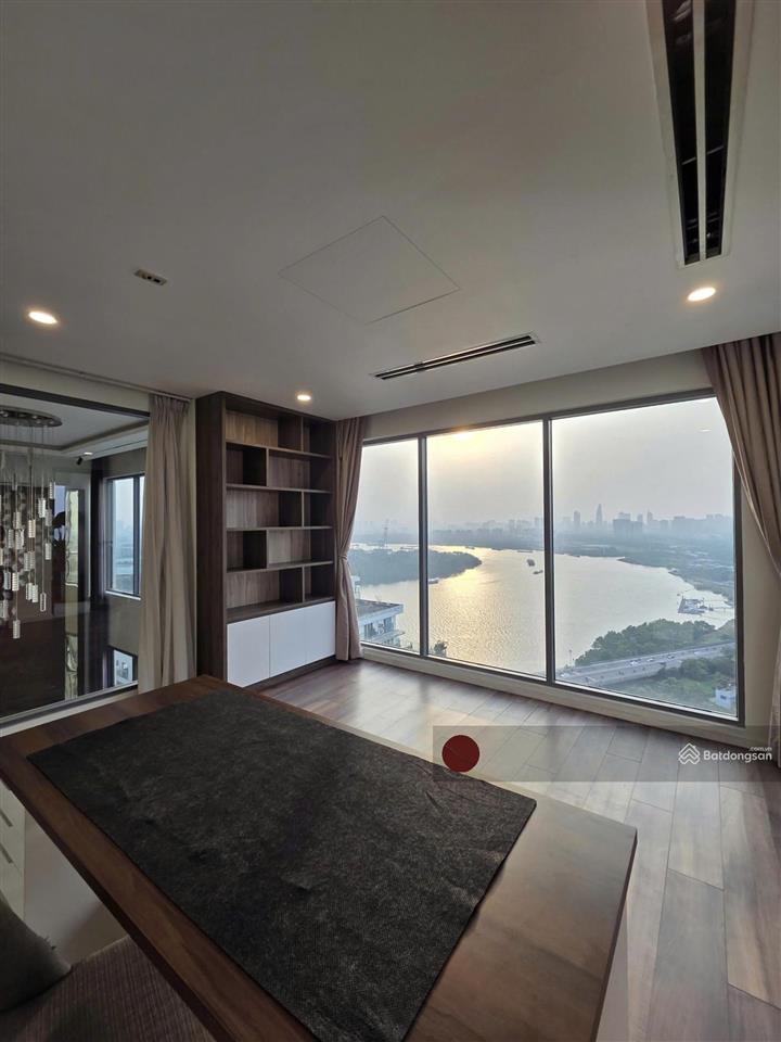 Hình ảnh thật (đính kèm) | sky villa 4 phòng ngủ view sông | full mới | giá 150 triệu/th