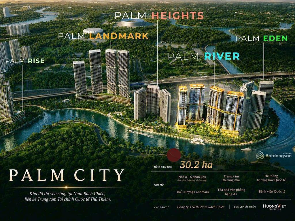 Thông tin dự án palm river | trực tiếp chủ đầu tư hướng việt | 0936 033 ***
