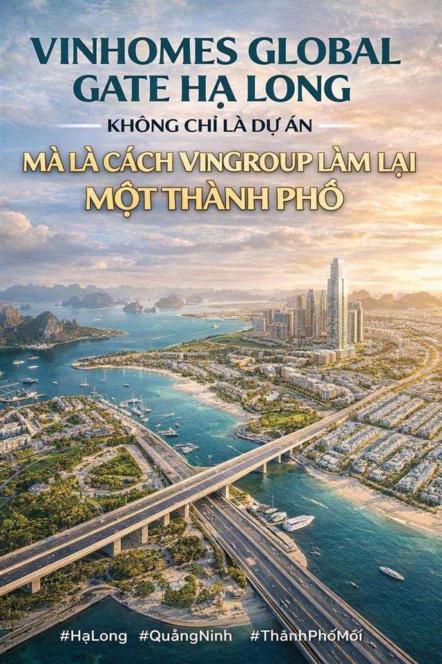 Bán căn liền kề áp góc vinh bình minh dt 70m² view công viên giá 7,8 tỷ đón sóng vin hạ long xanh
