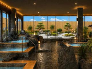 Quỹ căn studio dt 30m2 từ 1,x tỷ tại căn hộ khoáng nóng onsen tại mặt biển bãi tắm bãi cháy hạ long