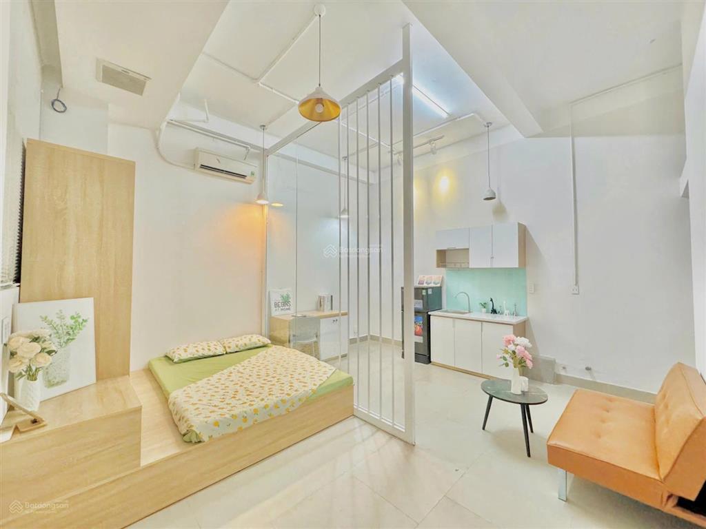 Phòng 1pn 35m2 giá rẻ sinh viên full nội thất trương văn bang ngay đảo kim cương