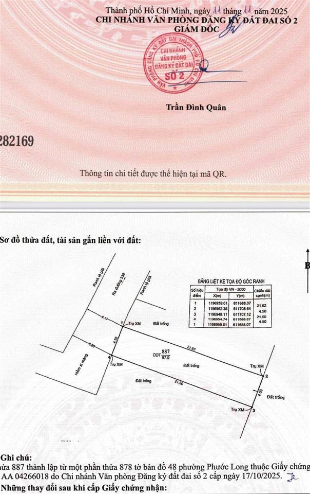 Bán đất nhà phố hẻm xe hơi đường 339