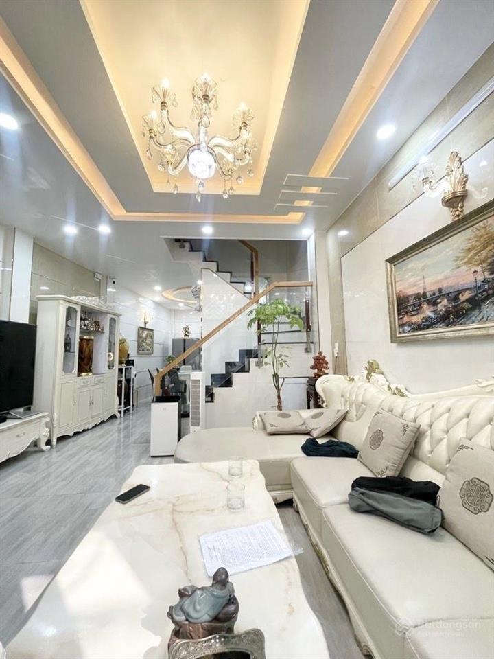 Q11. nhà đẹp  hẻm xe hơi thông  50m2 n5.3  4 tầng  lạc long quân