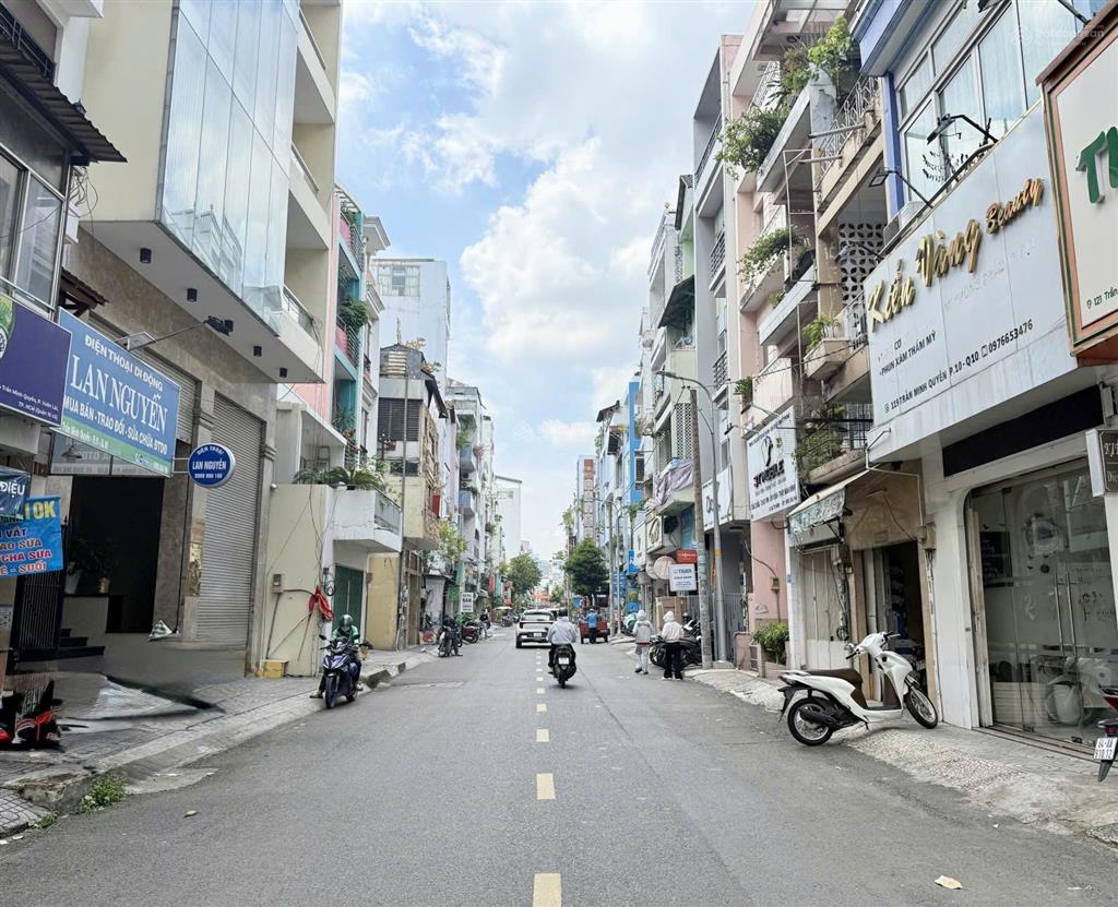 Mặt tiền kinh doanh trần minh quyền ngay 3/2  khu sầm uất  4 tầng  giá 15 tỷ