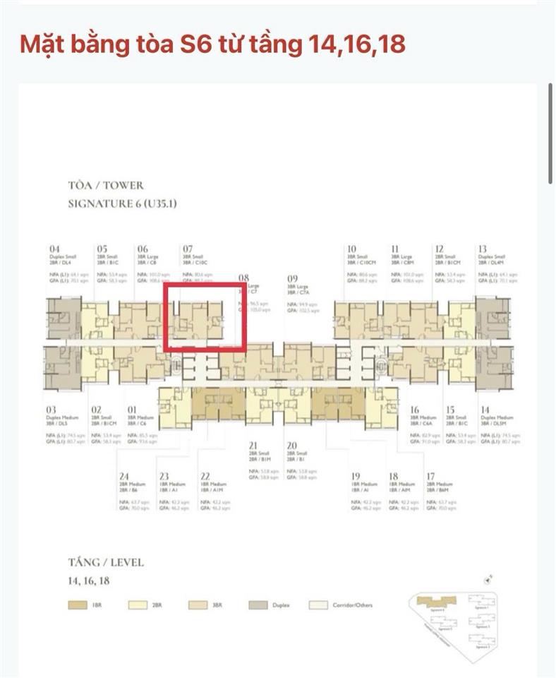Căn giá phù hợp thị trường lumi hanoi bg, giá 6 tỷ, 81,3m, 3pn, nhanh không hết