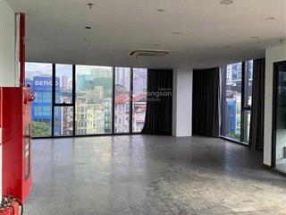 Siêu phẩm tòa văn phòng mặt phố hoàng quốc việt 105m2  mt 9.6m  9 tầng  lô góc  57 tỷ tl