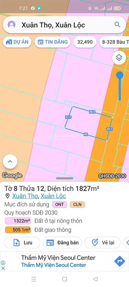 Bán đất tại xã xuân thọ, đồng nai, giá cực chất 13 tỷ, 20000m2 hàng hiếm