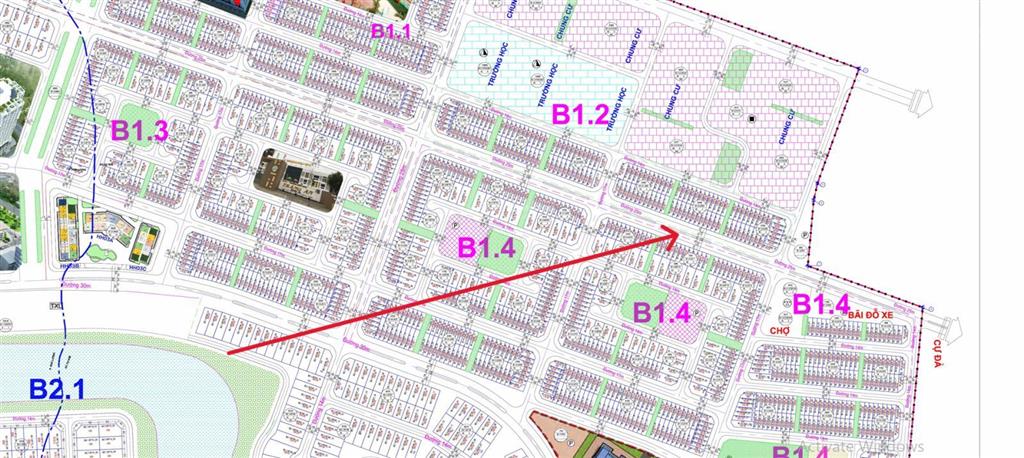 Chủ gửi bán lô đất b1.2 giá 15 tỷ đường 25m