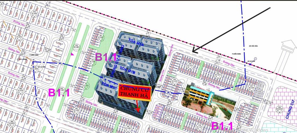 Chủ gửi bán liền kề sẵn nhà nhỉnh 17 tỷ mặt đường 25m