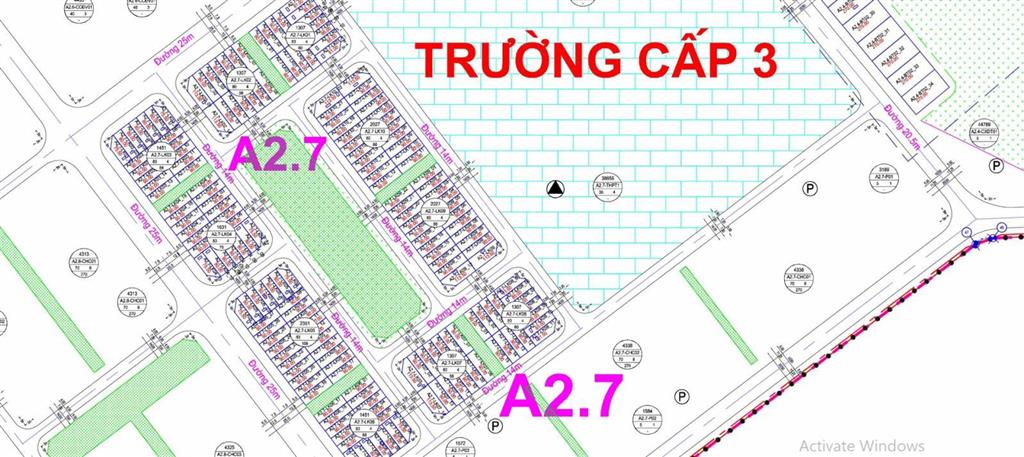 Chính chủ gửi bán liền kề a2.7 giá nhỉnh 12 tỷ