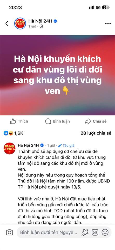Đất ở đô thị kinh doanh buôn bán hoặc xây trọ, văn phòng