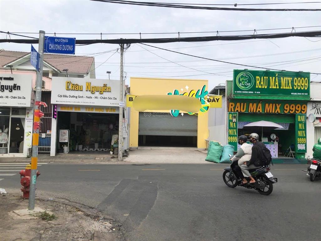 Cho thuê mặt bằng ngay góc ngã ba đường chương dương linh chiểu thủ đức