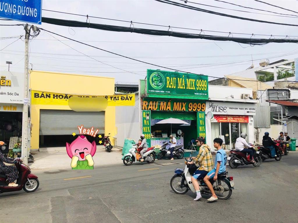 Cho thuê mặt bằng ngay góc ngã ba đường chương dương linh chiểu thủ đức