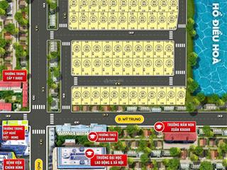 63 lô đất từ 50m2, 69m2, 103m2 tại xuân khanh, sát với cấp 2 xuân khanh cùng 6 trường học khác