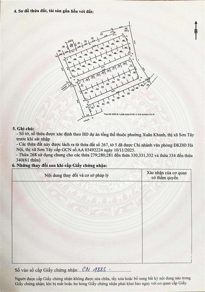 Chính chủ bán 50m2 đất full thổ cư, oto quay đầu, cạnh trường mầm non xuân khanh