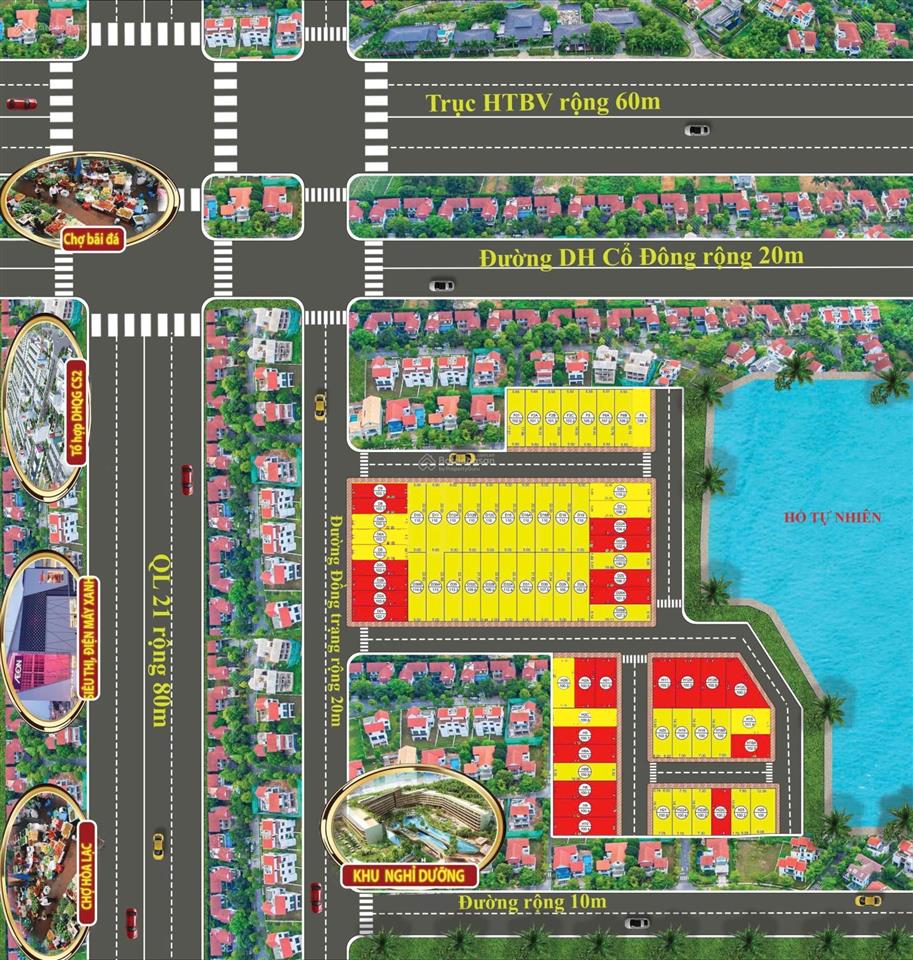 Đất nền đồng trạng, hòa lạc cơ hội đón sóng hạ tầng & đô thị phía tây hà nội
